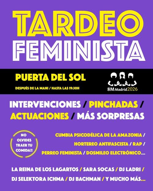 Tardeo Feminista