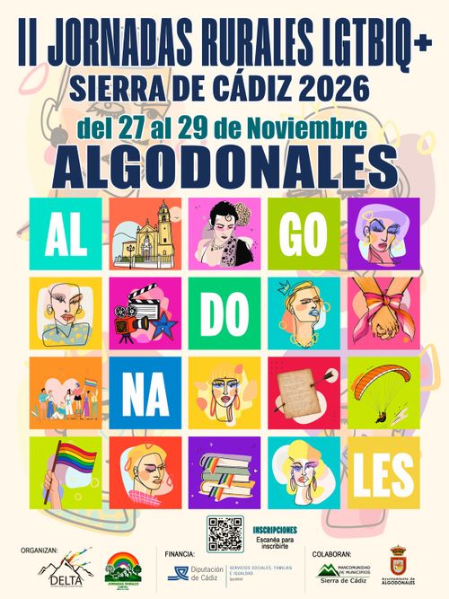 II JORNADAS LGBTIQ+ DE LA SIERRA DE CÁDIZ