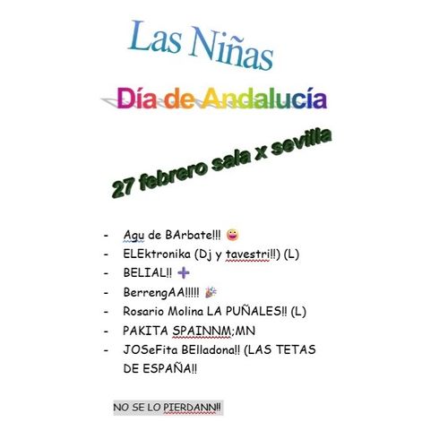 Las Niñas: Día de Andalucía