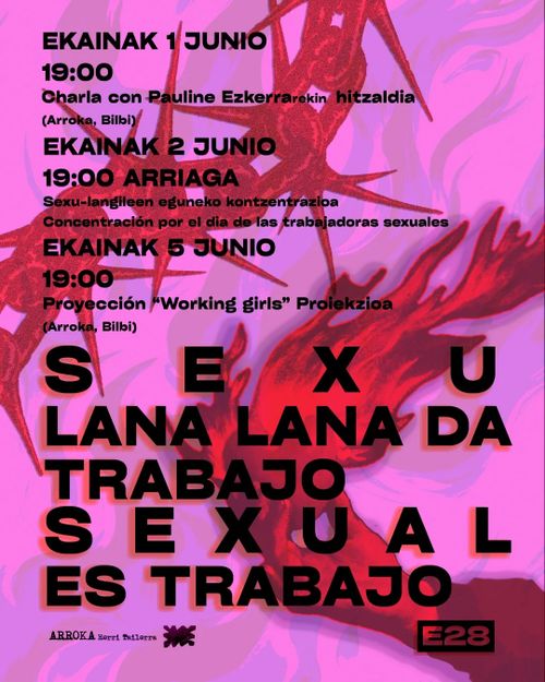 Concentración por el Día de las Trabajadoras Sexuales - Sexu Langileen Eguneko kontzentrazioa (Bilbao/Bilbo)