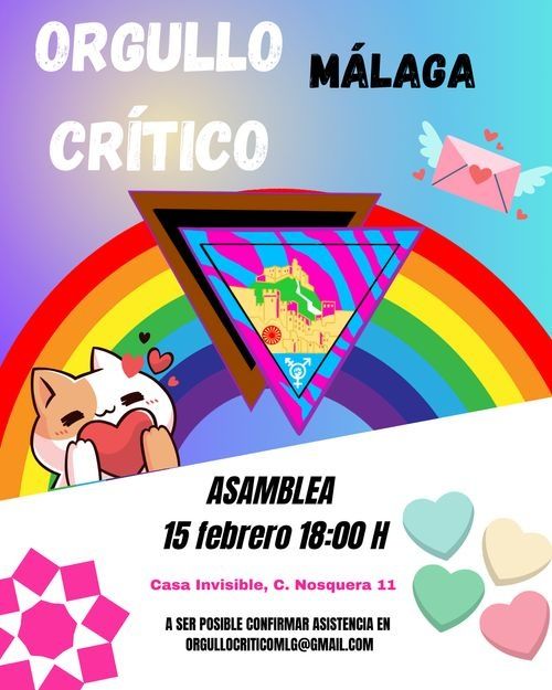 Asamblea de febrero de Orgullo crítico Málaga