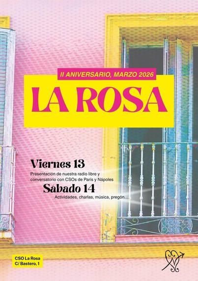 ¡LA ROSA CUMPLE DOS AÑOS!
