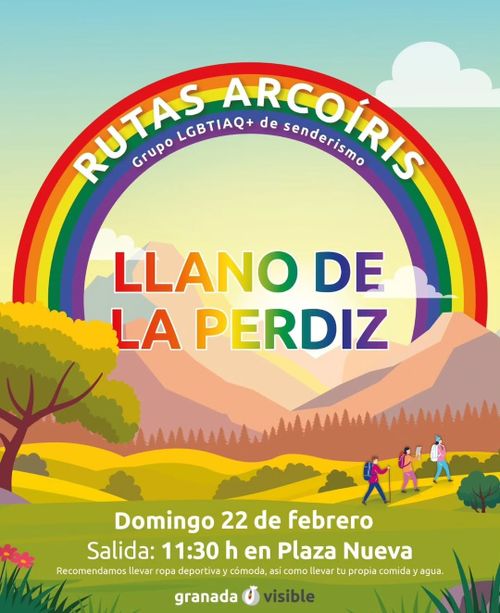 Rutas Arcoíris. Grupo LGTBIAQ+ de senderismo