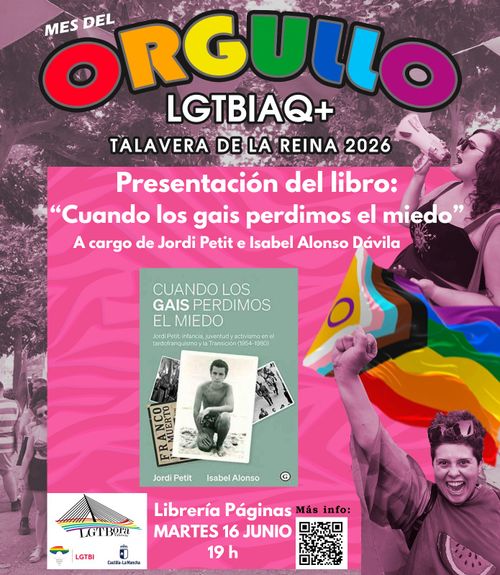  Presentación del libro “Cuando los gais perdimos el miedo”