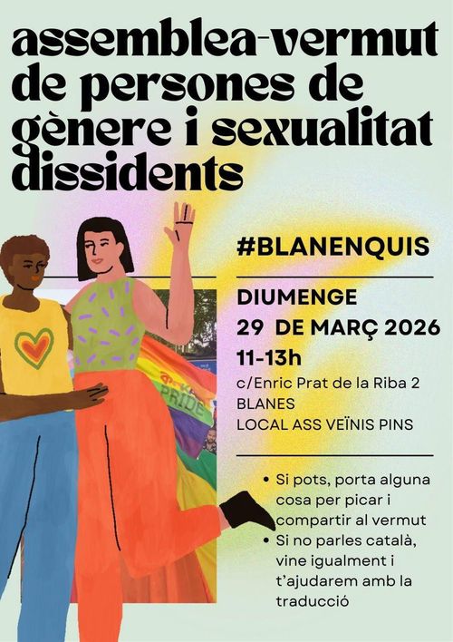 Assemblea-vermut de persones de gènere i sexualitat dissidents